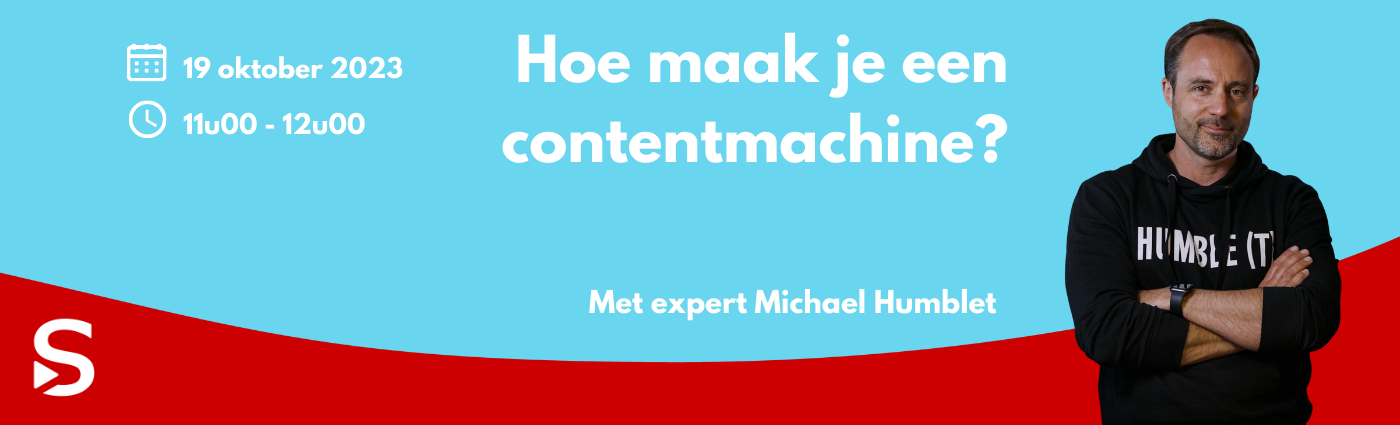 Hoe maak je een contentmachine - Michael Humblet-1