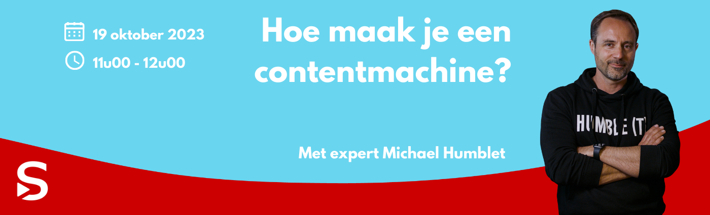 Hoe maak je een contentmachine - Michael Humblet