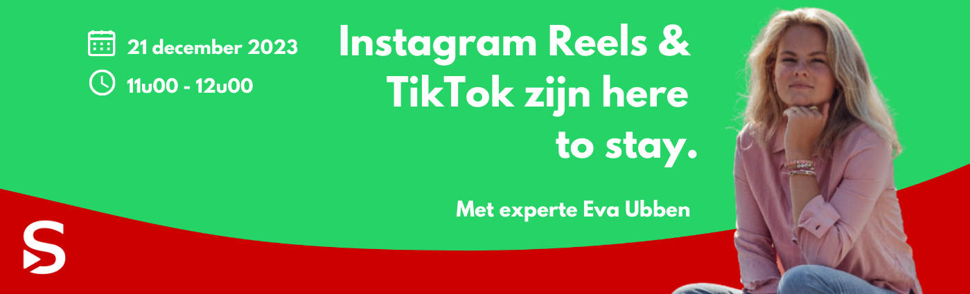 Instagram Reels & TikTok zijn here to stay - Eva Ubbenpng