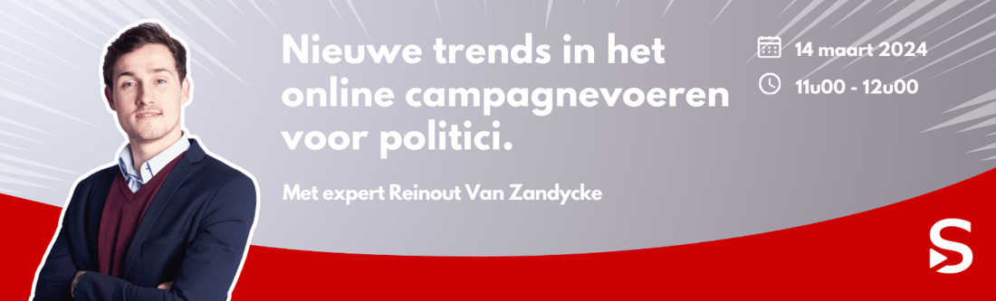 Nieuwe trends in het online campagnevoeren voor politici