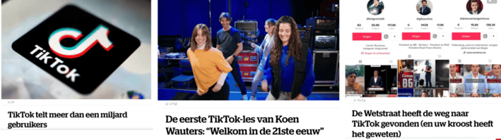 Nieuws Tiktok