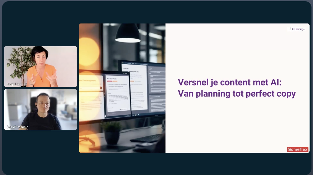 Opname expertsessie Ben Wittezaele
