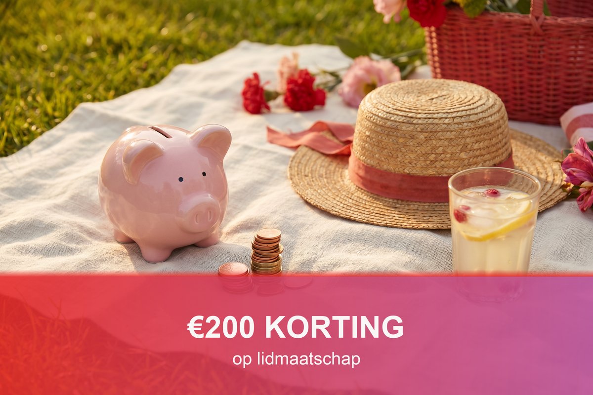 Bonus 3: €200 korting bij aansluitend lidmaatschap