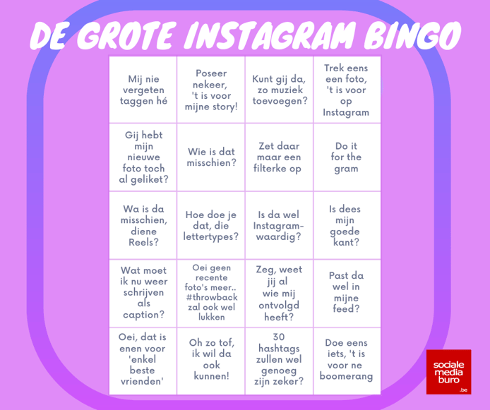 gewone+post+Instagram+Bingo
