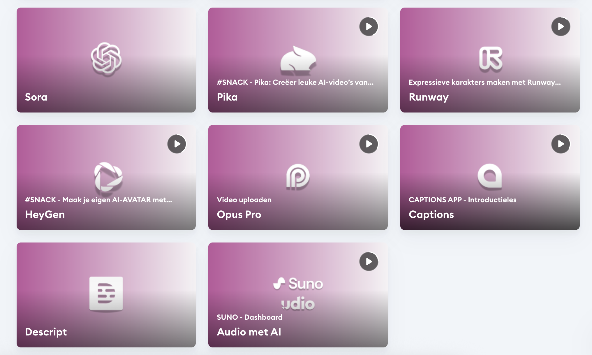 video tools AI in someflex