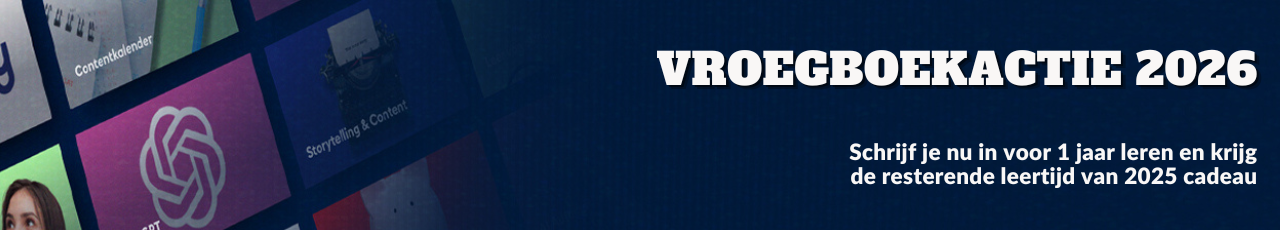 vroegboek 2026 vroegboek 2026