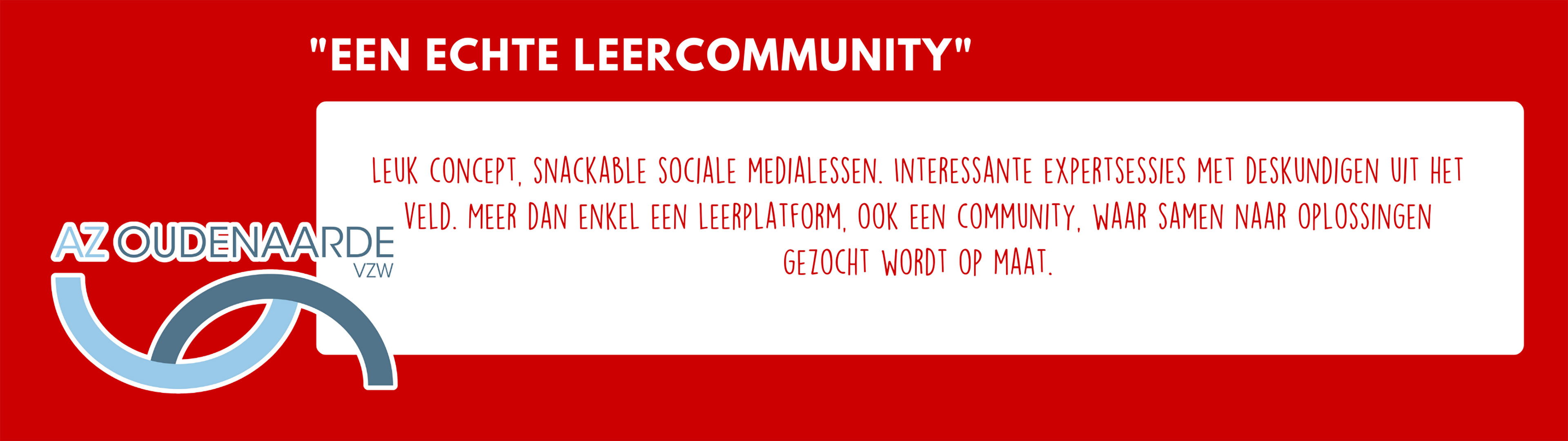 AZ Oudenaarde - Someflex: Snackable lessen, experts uit 't veld en een community die samen oplossingen zoekt. Ontdek het nu!