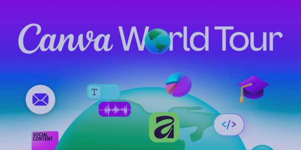 Canva World Tour 2025 - Wat we leerden tijdens de keynote