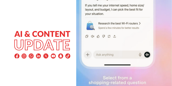 ChatGPT wordt shop-assistent en Facebook rolt nicknames uit