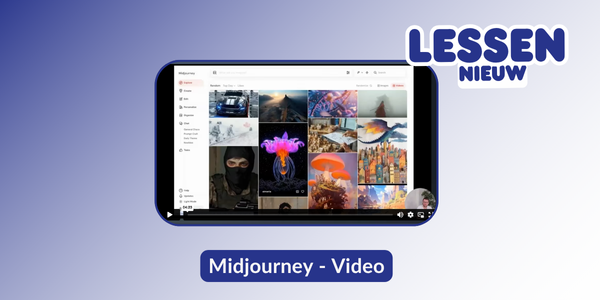 Midjourney lanceert V1 Video Model. Zo werkt het.