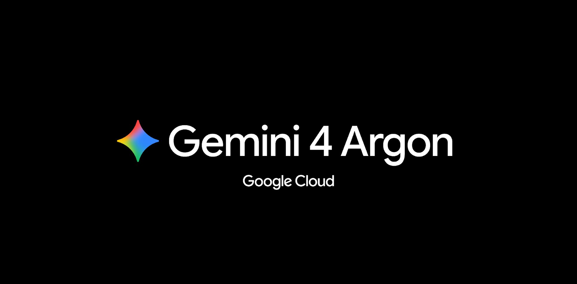 Gemini 4 Argon, officieel beeld van Google Cloud