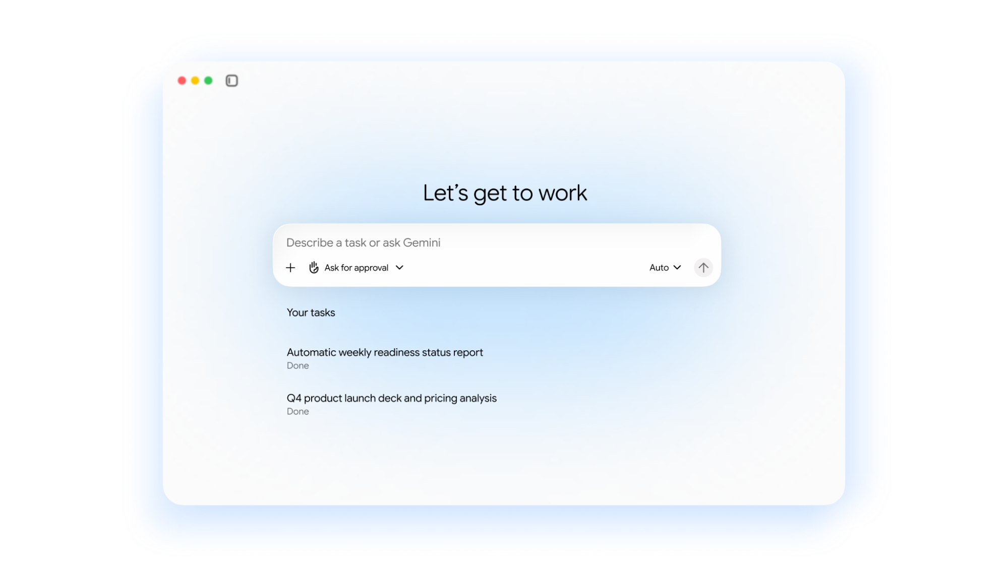 Gemini als AI-agent op het werk, officieel productbeeld van Google Cloud