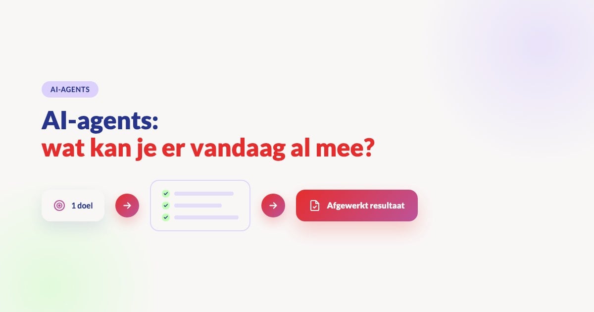 AI-agents: wat kan je er vandaag al mee als KMO?