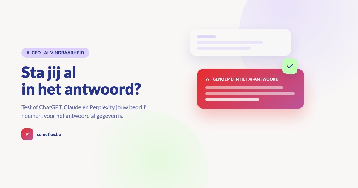 Genoemd worden in ChatGPT en Claude: test je AI-vindbaarheid