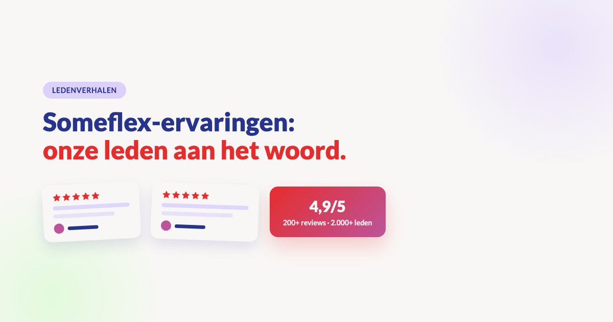 Someflex-ervaringen: zo leren 2.000+ professionals elke dag bij