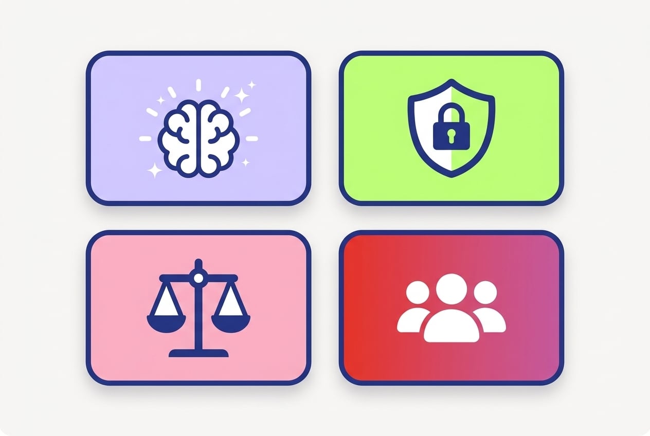 De 4 bouwstenen van AI-geletterdheid voor een marketing- of communicatieteam