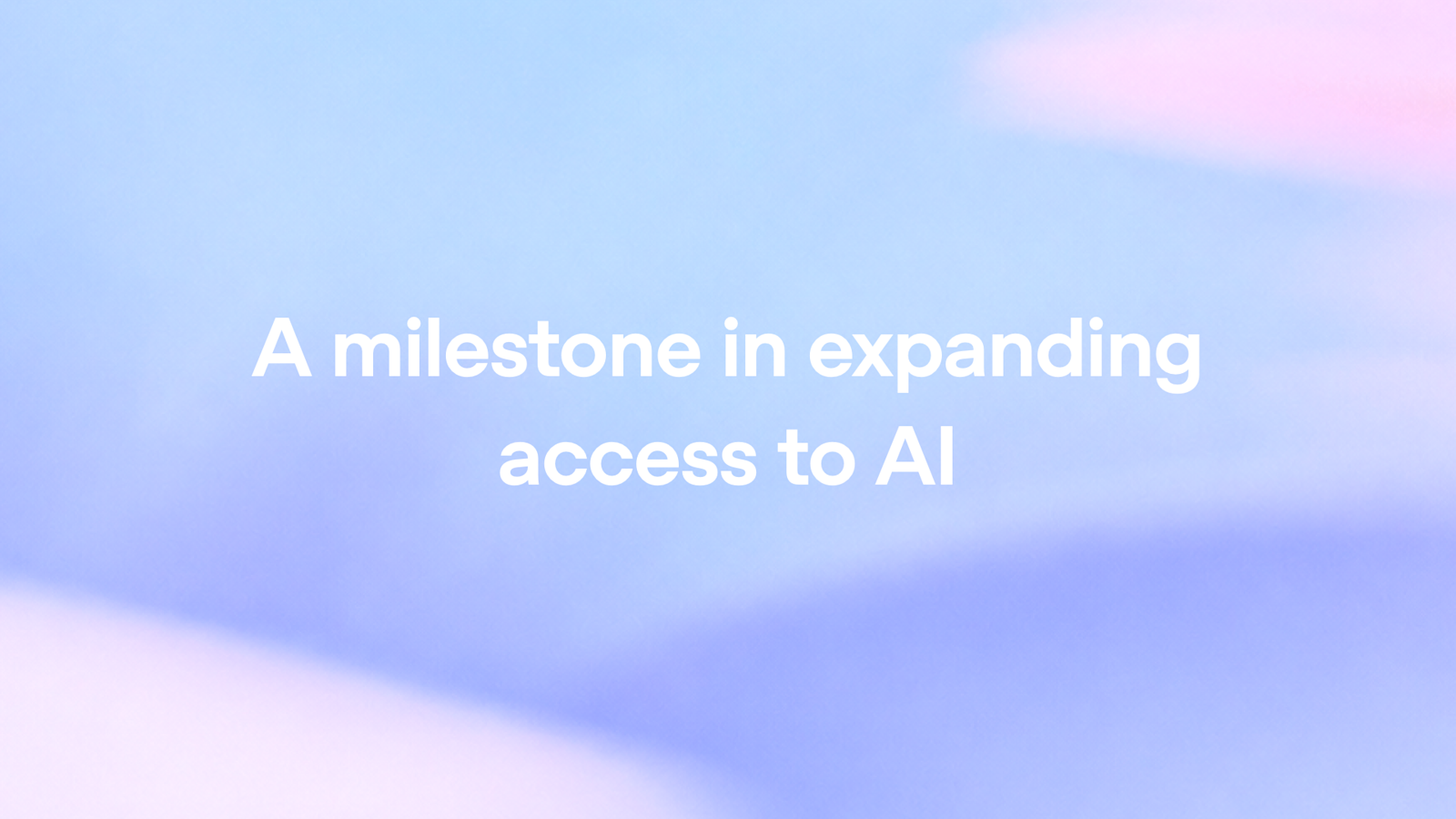 OpenAI-beeld bij de aankondiging