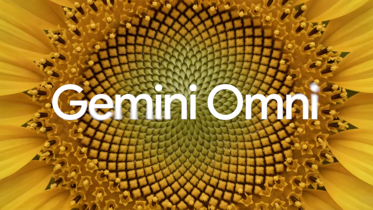 Officieel beeld van Gemini Omni, het videomodel van Google