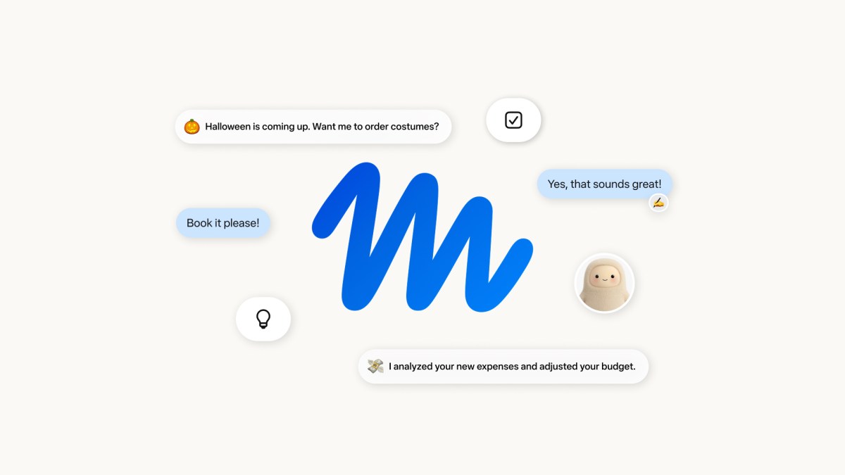Aankondigingsbeeld van Muse, de persoonlijke AI-agent van Meta