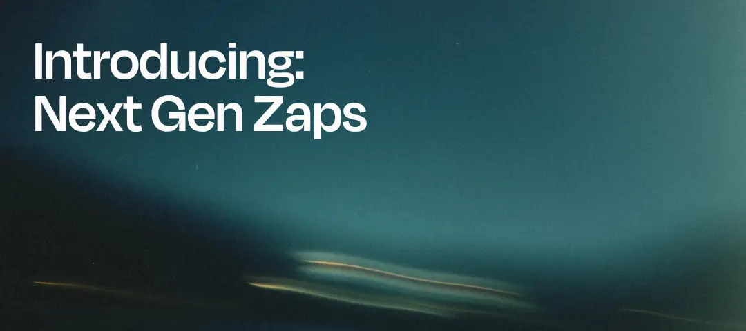 Aankondigingsbeeld van de volgende generatie Zaps van Zapier