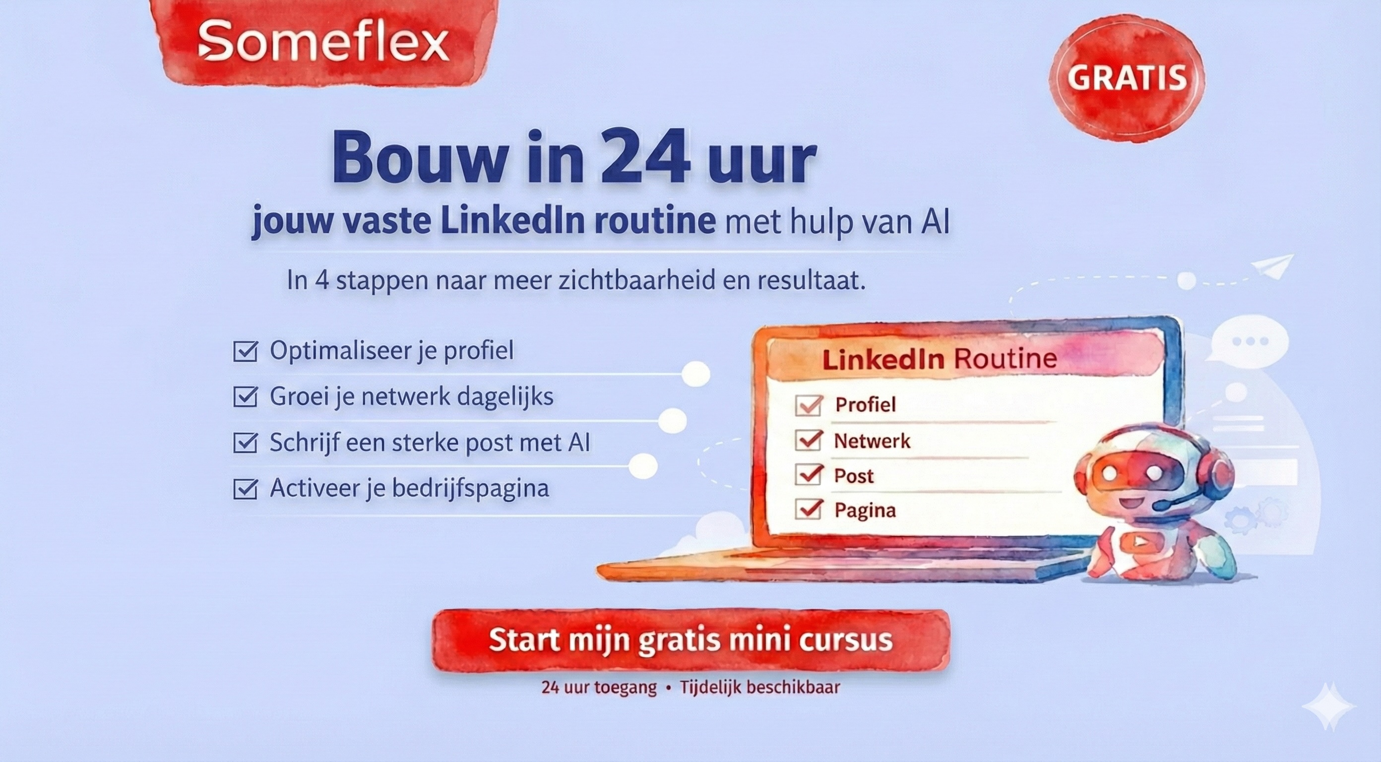 linkedin routine mini cursus aanvragen